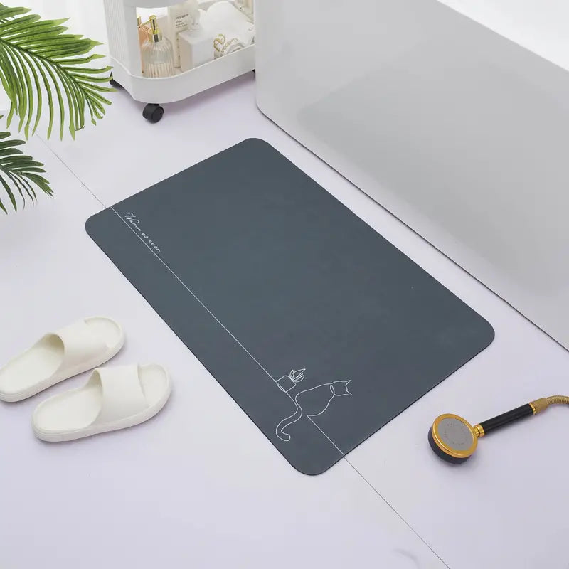 Non-Slip Cushioned Bath Rug